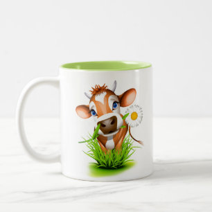 Ceramic Coffee Mug-Cow Coffee Mug