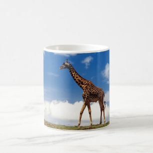 Ceramic Coffee Mug-Giraffe Mug