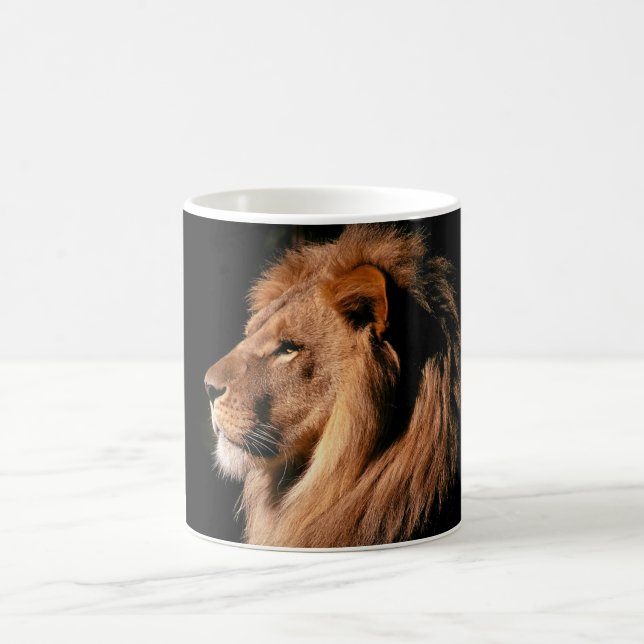 Ceramic Coffee Mug-Lion Coffee Mug (Center)