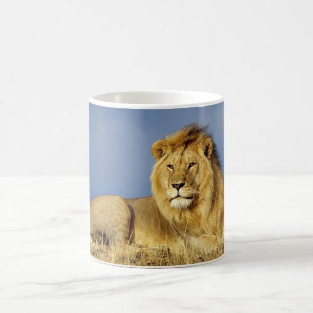 Ceramic Coffee Mug-Lion Coffee Mug (Center)
