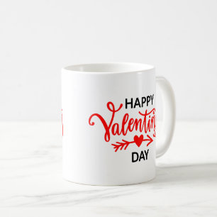 Ceramic Coffee Mug-Valentine Hearts Mug