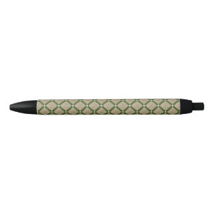 Ceramic Concrete Tiles Diagonal Green Grey Black Ink Pen