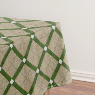 Ceramic Concrete Tiles Mediterranean Pattern Tablecloth