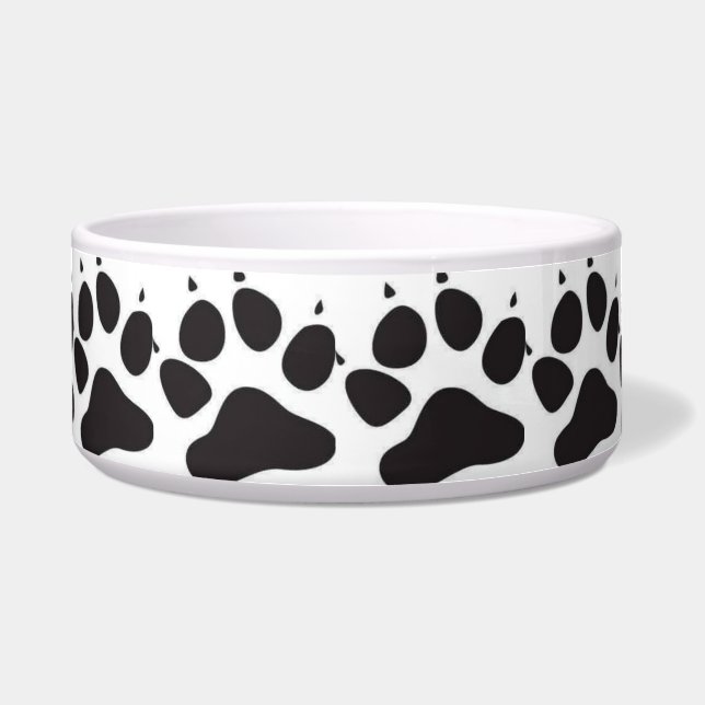 Ceramic Dog Food / Water Bowl (Front)