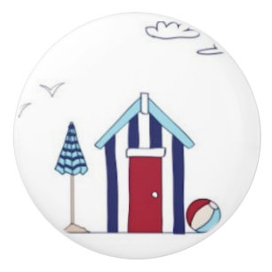 Ceramic Drawer/Door Knobs - Beach Hut