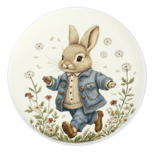 Ceramic Drawer Pull - Autumn Run