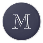 Ceramic Initialled Drawer Pull