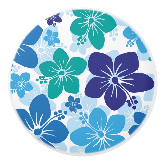 Ceramic Knob/Flowers Knob (Front)