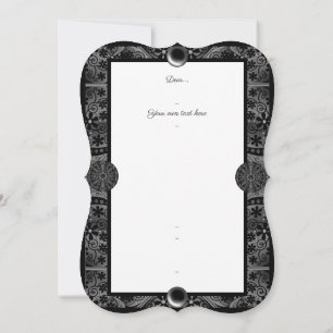 Ceramic lace Black