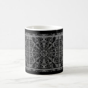 Ceramic lace Black Coffee Mug