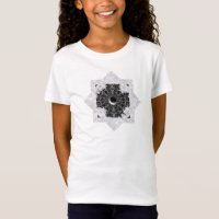Ceramic lace black & snowflake