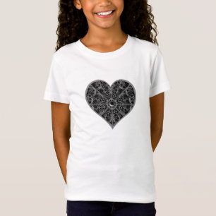 Ceramic lace Black T-Shirt