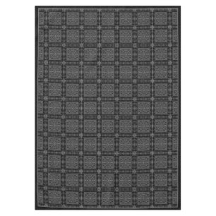 Ceramic Lace Black Tablecloth