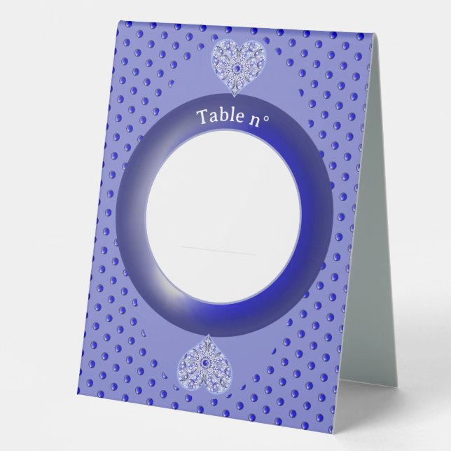 Ceramic Lace Blue of Greece (Front)