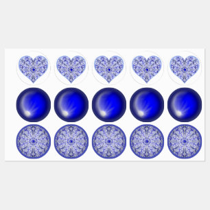 Ceramic lace Blue of Greece