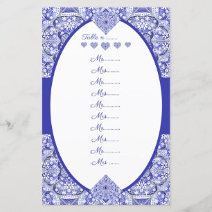 Ceramic Lace blue of greece