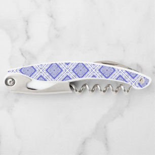 Ceramic Lace Blue of Greece Corkscrew