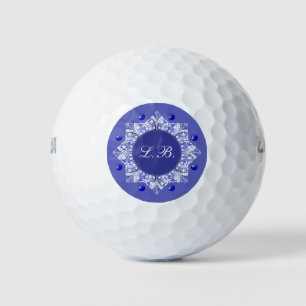 ceramic lace Blue of Greece Golf Balls