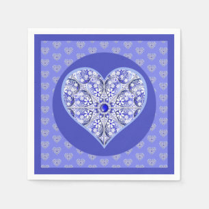 Ceramic Lace Blue of Greece Napkin