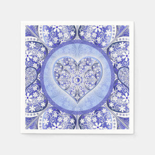 Ceramic Lace Blue of Greece Napkin