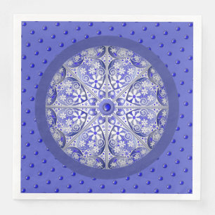 Ceramic Lace Blue of Greece Napkin