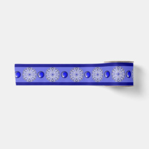 Ceramic lace Blue of Greece Satin Ribbon