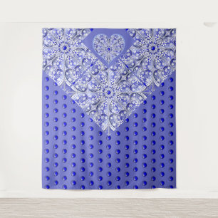 Ceramic Lace Blue of Greece Tapestry