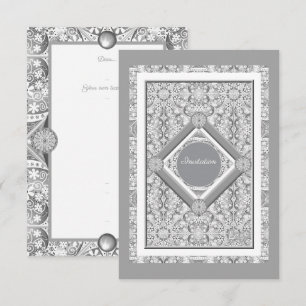 Ceramic lace Grey