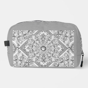 Ceramic lace Grey Dopp Kit