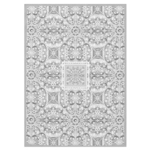 Ceramic Lace grey Tablecloth