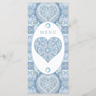 Ceramic Lace Light Blue Menu
