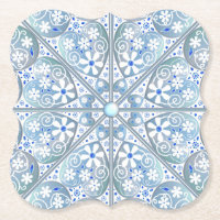 Ceramic lace Light blue
