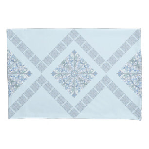 Ceramic Lace Light blue Pillowcase