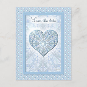Ceramic Lace Light blue Postcard