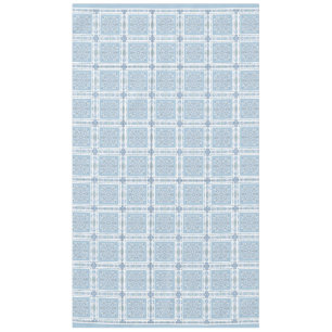 Ceramic Lace Light Blue Tablecloth