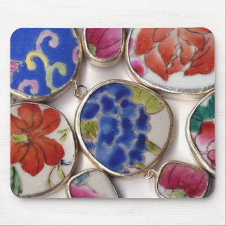 Ceramic Ming Dynasty Pottery Shards Mouse Mat