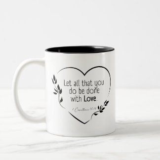 Ceramic Mug with Inspirational Quote