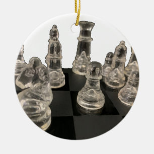 Ceramic Ornament Chess.