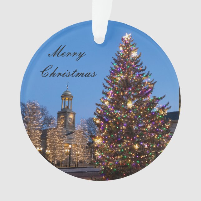 Ceramic Ornament of Quincy Center (Front)