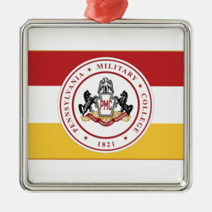 * Ceramic Ornament w/PMC Flag logo