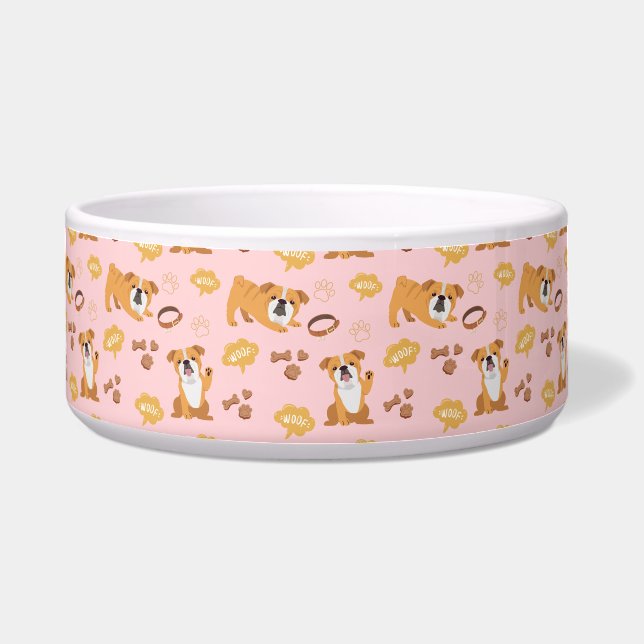 Ceramic Pet Bowl (Front)