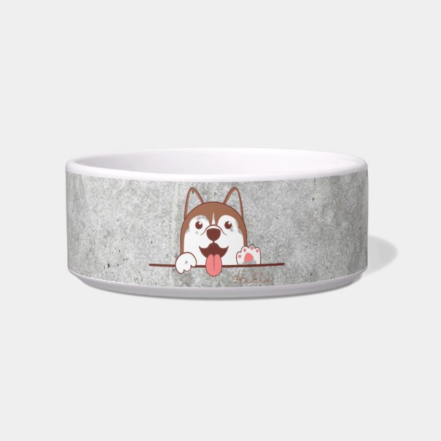 Ceramic pet bowl (Front)