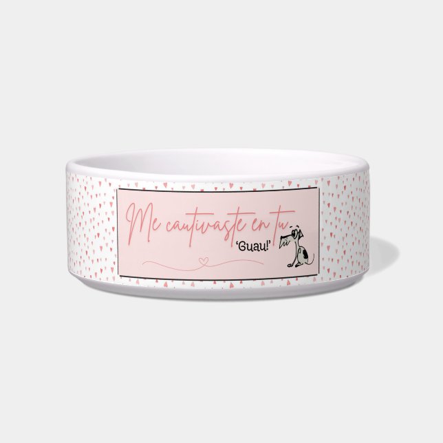 Ceramic Pet Bowl (Front)
