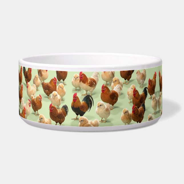 Ceramic Pet Bowl (Left)