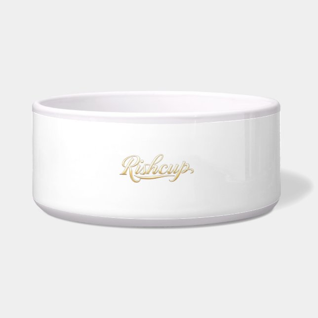 Ceramic Pet Bowl (Front)