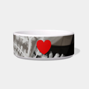 Ceramic Pet Bowl Abstract Terra’s Tender Whisper