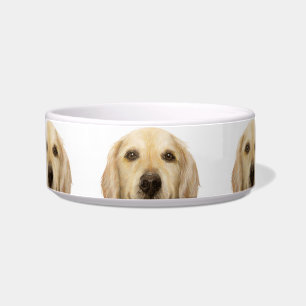 Ceramic Pet Bowl/ golden retriever Bowl