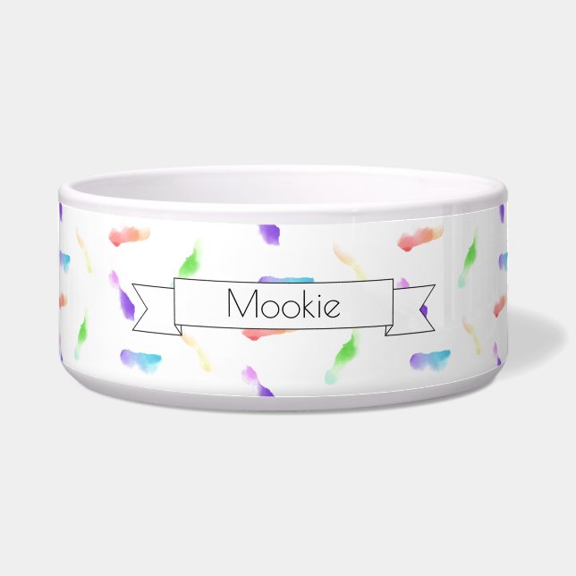 Ceramic Pet Bowl - HAMbWG (Front)