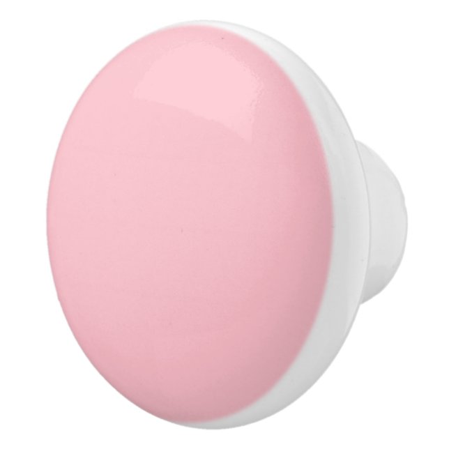 Ceramic Pink Door Knobs by Janz (Right)
