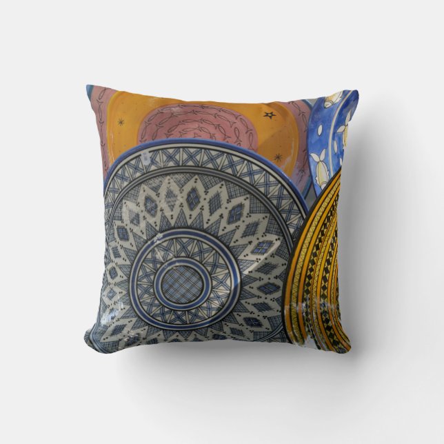 Ceramic Plates Cushion (Front)